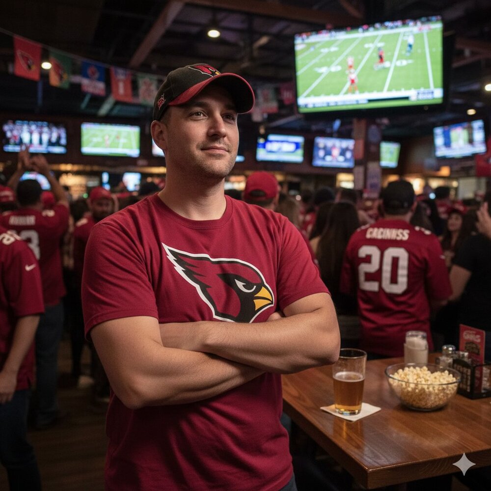 Nike Tee Arizona Cardinals Primary Logo T-Shirt Red N199-RED Men's Size XXL